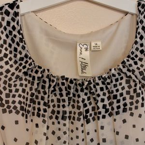 Black and White Dress